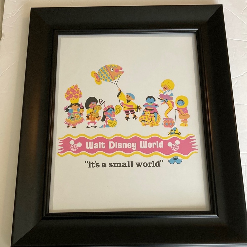 Walt Disney World It’s a Small World poster